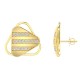Diamond Earring in 18 kt gold (3.10 gram) with Diamonds (0.23 ct) Diamond Earring in 18 kt gold (3.10 gram) with Diamonds (0.23 ct)