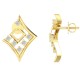 Diamond Earring in 18 kt gold (3.80 gram) with Diamonds (0.20 ct) Diamond Earring in 18 kt gold (3.80 gram) with Diamonds (0.20 ct)