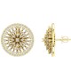 Diamond Earring in 18 kt gold (6.90 gram) with Diamonds (1.11 ct) Diamond Earring in 18 kt gold (6.90 gram) with Diamonds (1.11 ct)