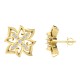 Diamond Earring in 18 kt gold (3.40 gram) with Diamonds (0.17 ct) Diamond Earring in 18 kt gold (3.40 gram) with Diamonds (0.17 ct)