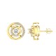 Diamond Earring in 18 kt gold (6.80 gram) with Diamonds (0.59 ct) Diamond Earring in 18 kt gold (6.80 gram) with Diamonds (0.59 ct)