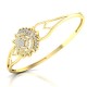 Diamond Bracelet in 18 kt gold (11.50 gram) with Diamonds (0.62 ct) Diamond Bracelet in 18 kt gold (11.50 gram) with Diamonds (0.62 ct)