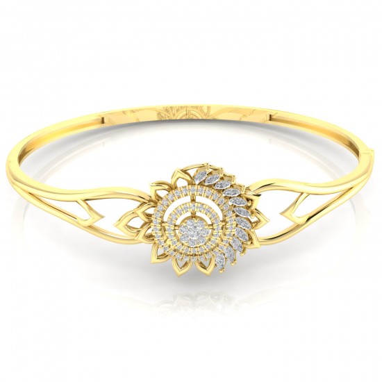Diamond Bracelet in 18 kt gold (11.50 gram) with Diamonds (0.62 ct) Diamond Bracelet in 18 kt gold (11.50 gram) with Diamonds (0.62 ct)