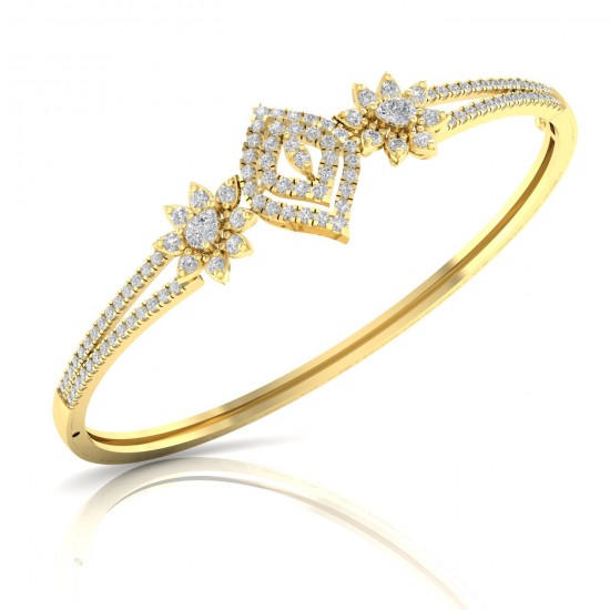 Diamond Bracelet in 18 kt gold (13.40 gram) with Diamonds (1.47 ct) Diamond Bracelet in 18 kt gold (13.40 gram) with Diamonds (1.47 ct)