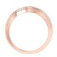 Diamond Ring in 18 kt gold (1.40 gram) with diamond (0.23 ct) Diamond Ring in 18 kt gold (1.40 gram) with diamond (0.23 ct)