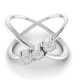 Diamond Ring in 18 kt gold (4.20 gram) with diamond (0.22 ct) Diamond Ring in 18 kt gold (4.20 gram) with diamond (0.22 ct)