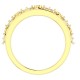 Diamond Ring in 18 kt gold (4.10 gram) with diamond (0.17 ct) Diamond Ring in 18 kt gold (4.10 gram) with diamond (0.17 ct)