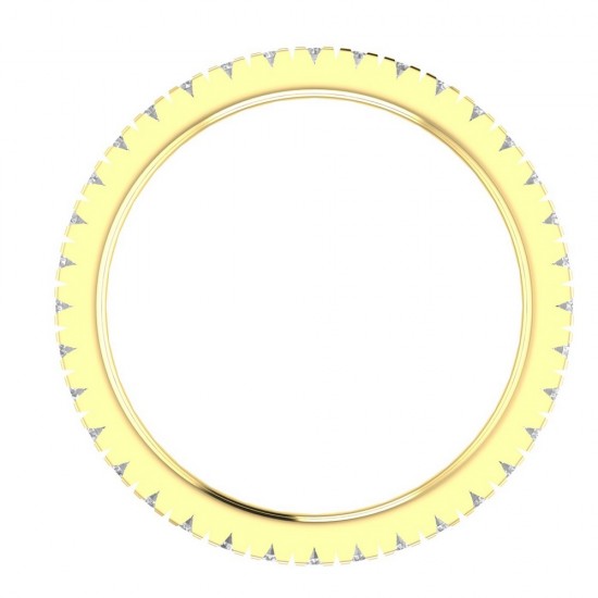 Diamond Ring in 18 kt gold (2.30 gram) with diamond (0.45 ct) Diamond Ring in 18 kt gold (2.30 gram) with diamond (0.45 ct)