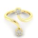 Diamond Ring in 18 kt gold (2.80 gram) with diamond (0.19 ct) Diamond Ring in 18 kt gold (2.80 gram) with diamond (0.19 ct)