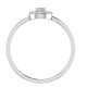 Diamond Ring in 18 kt gold (1.80 gram) with diamond (0.19 ct) Diamond Ring in 18 kt gold (1.80 gram) with diamond (0.19 ct)