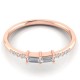 Diamond Ring in 18 kt gold (1.70 gram) with diamond (0.19 ct) Diamond Ring in 18 kt gold (1.70 gram) with diamond (0.19 ct)