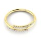 Diamond Ring in 18 kt gold (1.70 gram) with diamond (0.14 ct) Diamond Ring in 18 kt gold (1.70 gram) with diamond (0.14 ct)