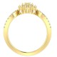 Diamond Ring in 18 kt gold (6.70 gram) with diamond (0.52 ct) Diamond Ring in 18 kt gold (6.70 gram) with diamond (0.52 ct)