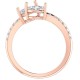 Diamond Ring in 18 kt gold (4.40 gram) with diamond (1.36 ct) Diamond Ring in 18 kt gold (4.40 gram) with diamond (1.36 ct)