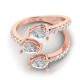 Diamond Ring in 18 kt gold (4.40 gram) with diamond (1.36 ct) Diamond Ring in 18 kt gold (4.40 gram) with diamond (1.36 ct)