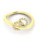 Diamond Ring in 18 kt gold (2.50 gram) with diamond (0.15 ct) Diamond Ring in 18 kt gold (2.50 gram) with diamond (0.15 ct)