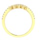 Diamond Ring in 18 kt gold (3.10 gram) with diamond (0.24 ct) Diamond Ring in 18 kt gold (3.10 gram) with diamond (0.24 ct)