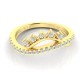 Diamond Ring in 18 kt gold (3.10 gram) with diamond (0.24 ct) Diamond Ring in 18 kt gold (3.10 gram) with diamond (0.24 ct)